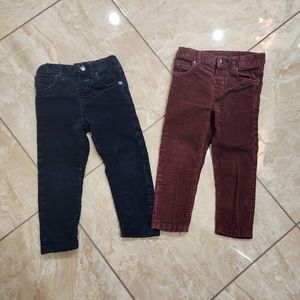 Slim Fit Corduroy Pants